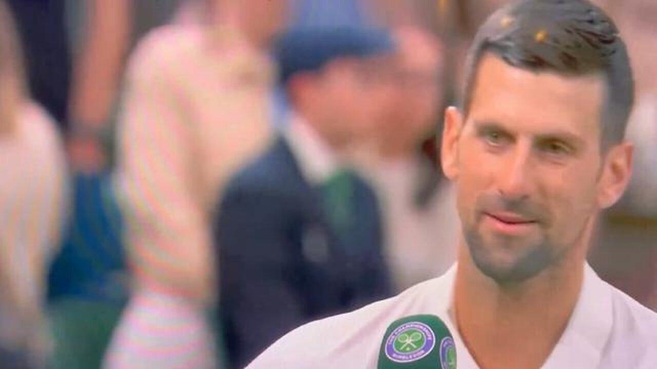Novak "NoVax" Djokovic is Taking None of it from Hecklers at this Years Wimbledon