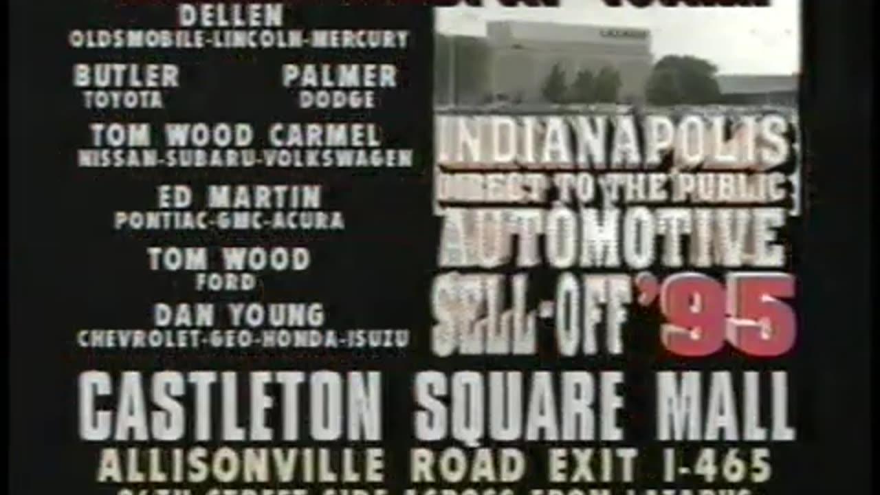 July 10, 1995 - Big Vehicle Sale at Castleton Square Mall in Indy