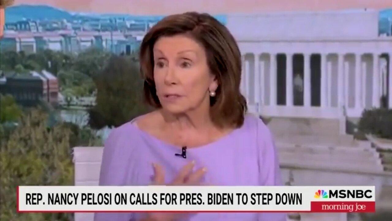 What Pelosi Doesn't Say About Biden Tells You Everything