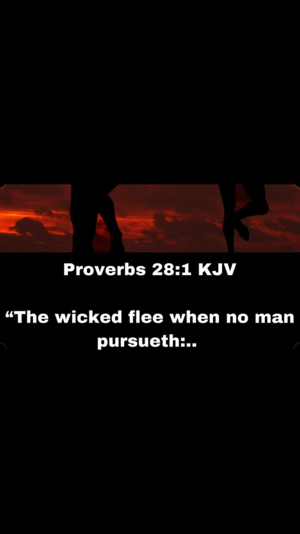 Proverbs 28:1   “The wicked flee... 2nd Generation Christian Television 2GCT #proverbs