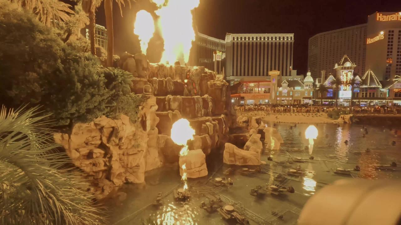 Mirage Casino, Las Vegas Volcano show