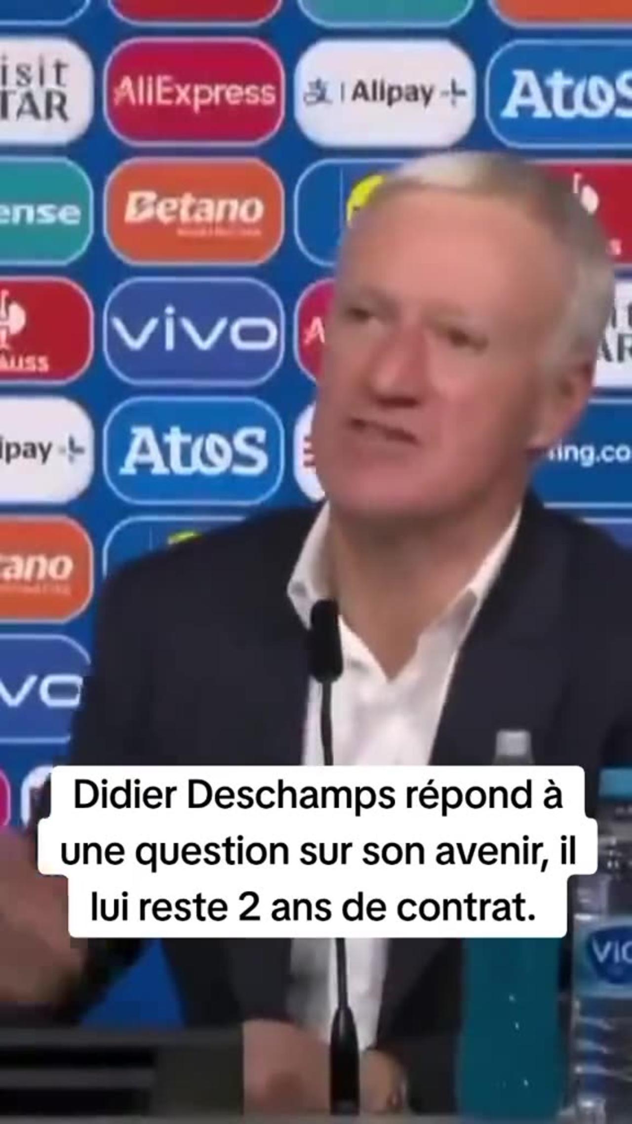 French FA make decision on sacking Didier Deschamps