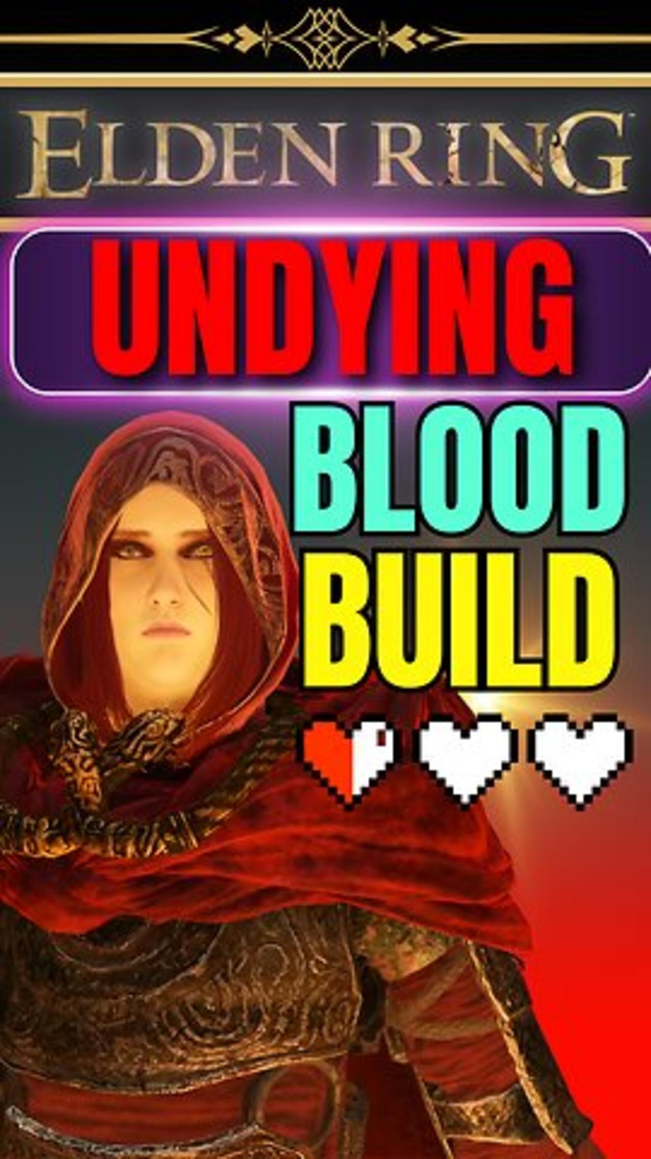 Undying Blood Build Elden Ring Shadow of the Erdtree Best Blood Build #eldenring