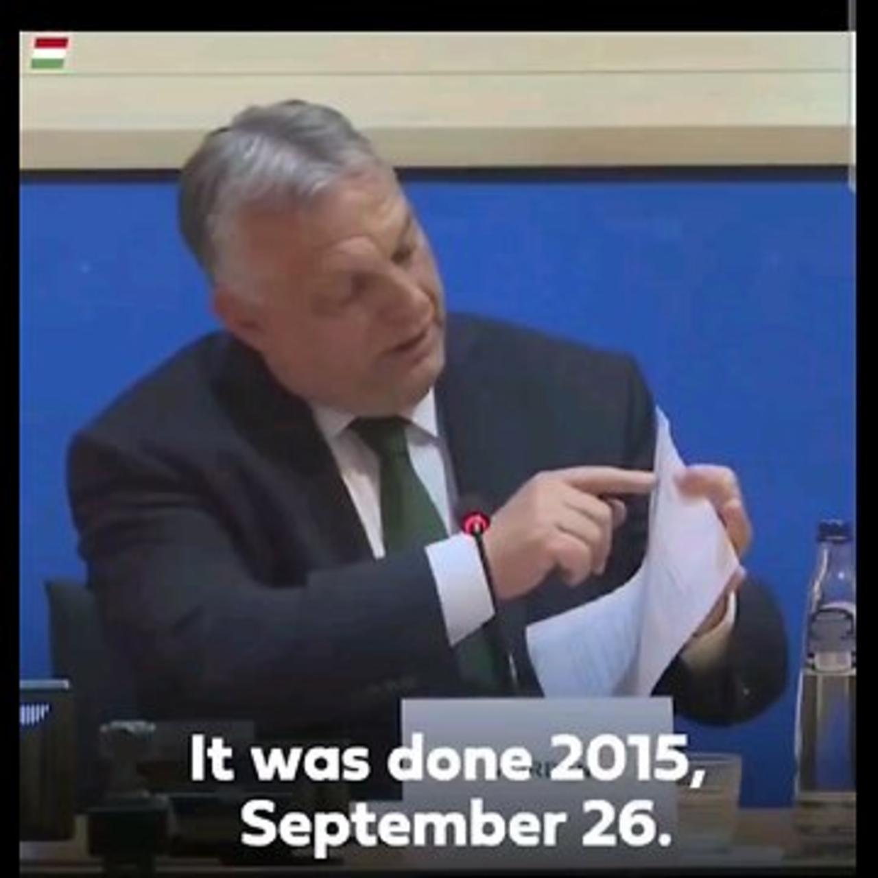 Prime Minister of Hungary Explains the George Soros Mass Migrants Plan