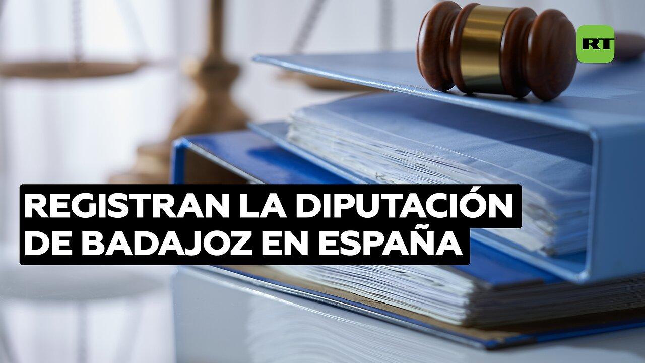 Registran la Diputación de Badajoz en España por el caso del hermano de Pedro Sánchez