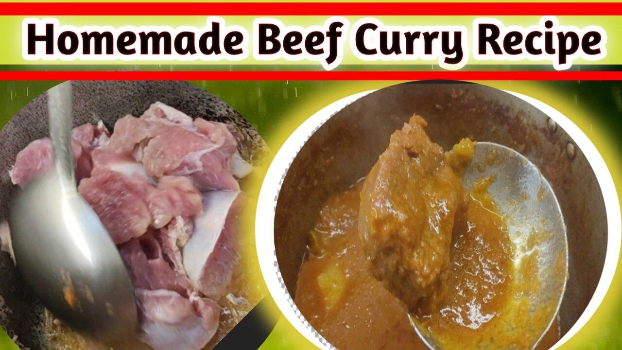 How to make Beef curry recipe with potatoes | beef curry recipe by welcomefriends
