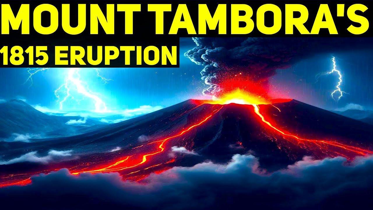 1815 Eruption of Mount Tambora Caused The Year Without A Summer In 1816 - When Will It Happen Again?