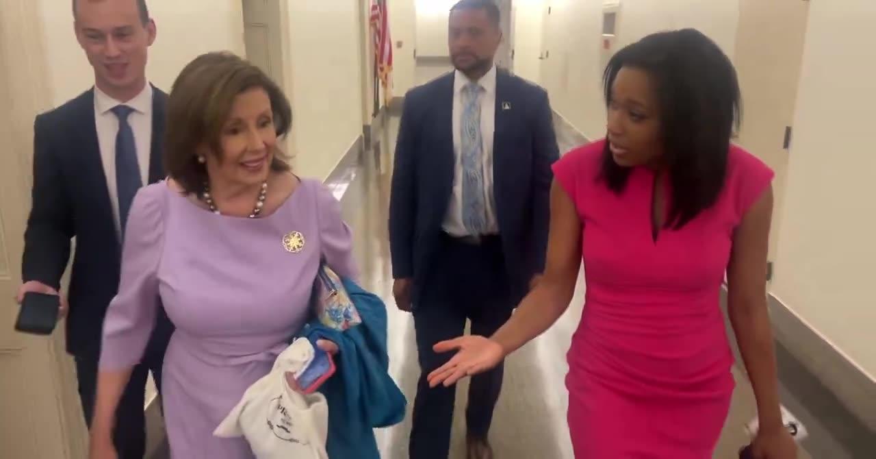 Nancy Pelosi SNAPS At ABC Reporter For Biden Questioning (VIDEO)