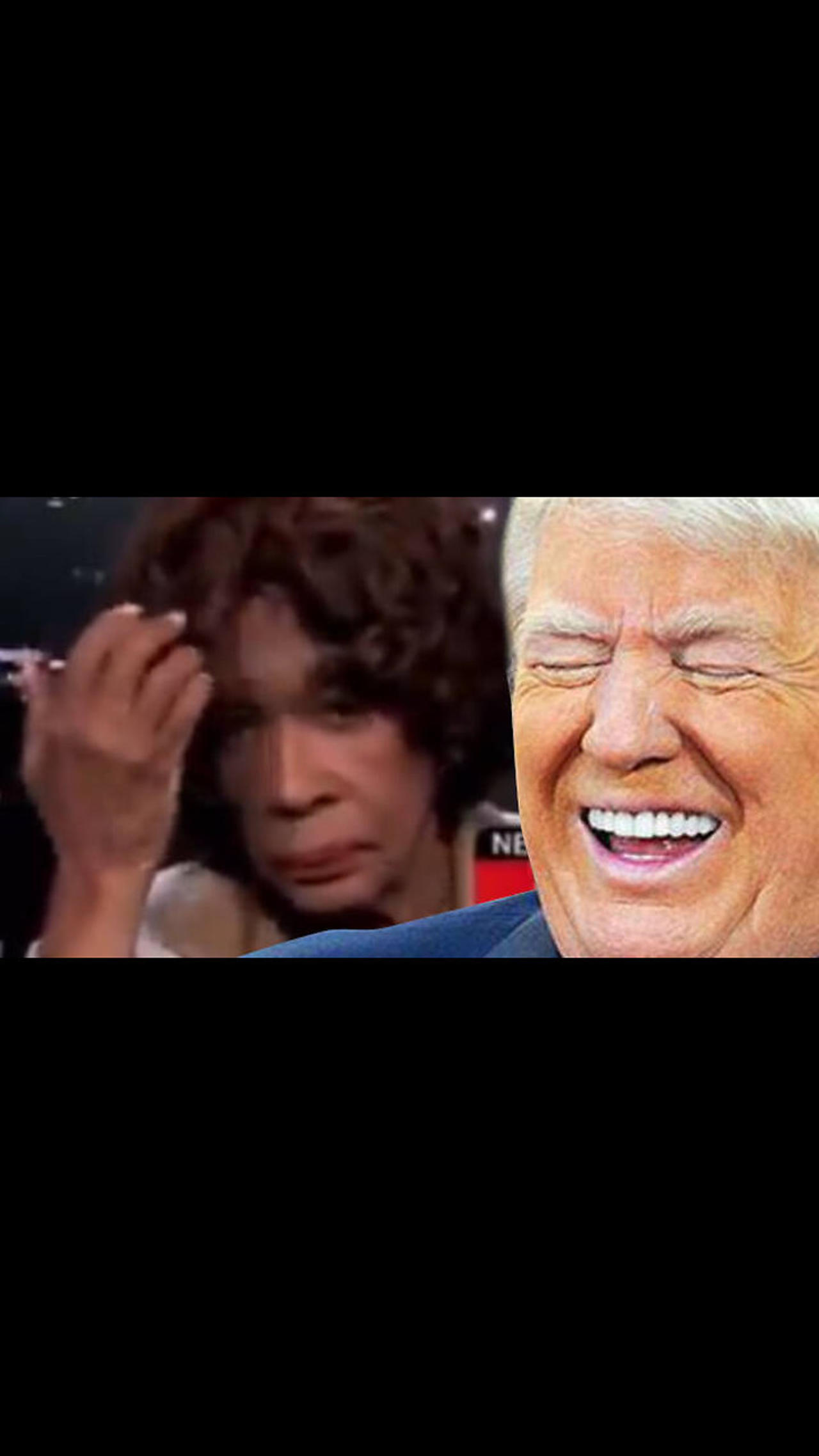 Mad Maxine Waters Fights Her Wig During CNN Interview
