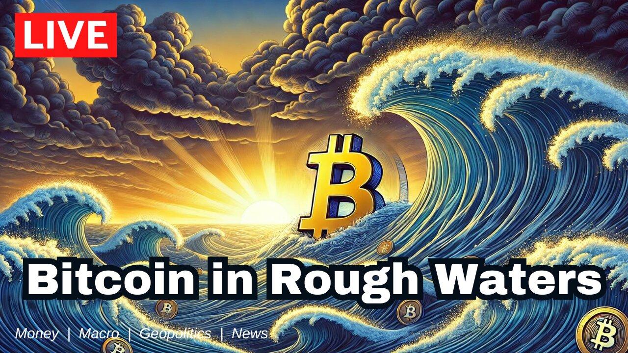 Bitcoin in Rough Waters, plus discussing the global financial system's fatal flaw