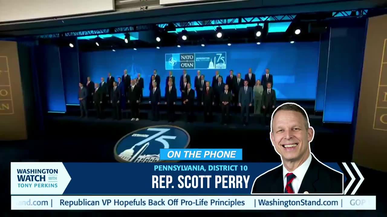 NATO Summit 2024 |  Rep. Scott Perry talks about the current state of events