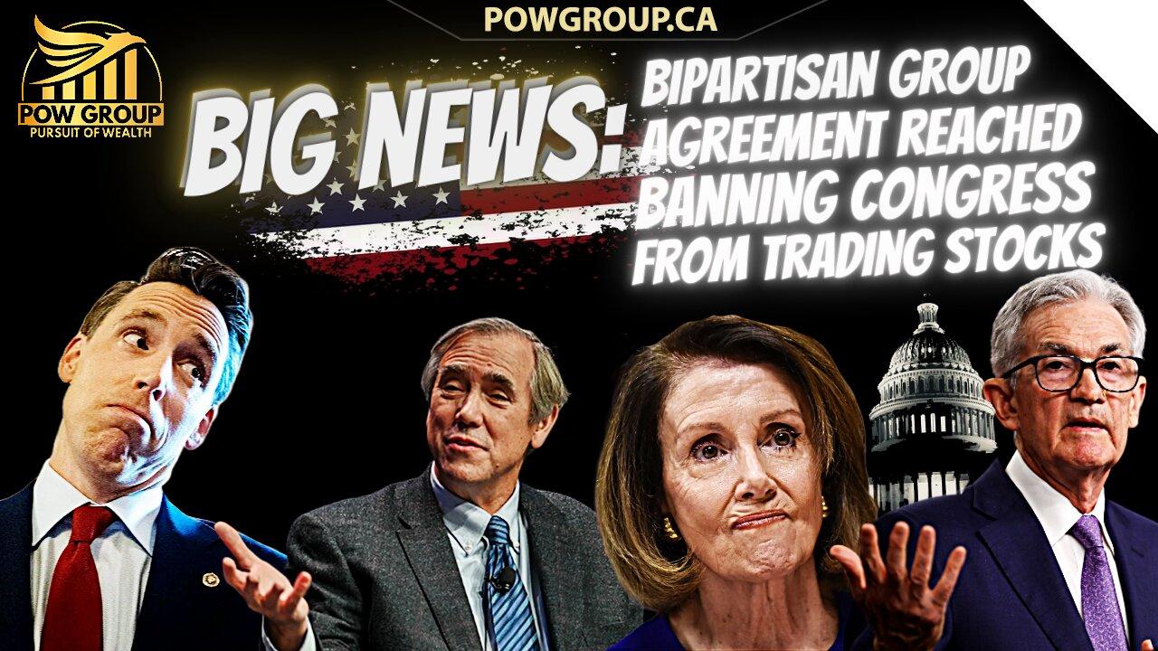 🚨BIG News🚨 Nancy Pelosi's Nightmare: Bipartisan Deal Reached Banning Congress From Stock Trading