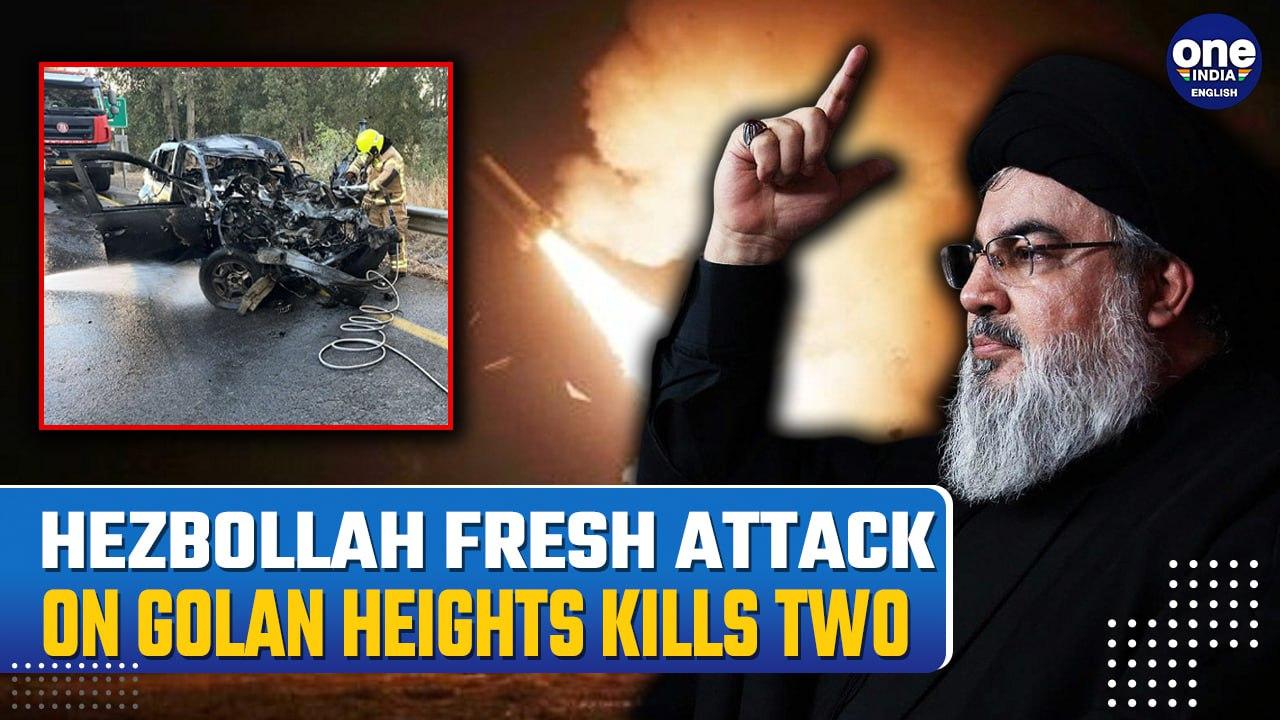 Hezbollah’s Rocket Attack on IDF Base Kills 2 in Golan Heights, Nasrallah Vows More Strikes| Watch