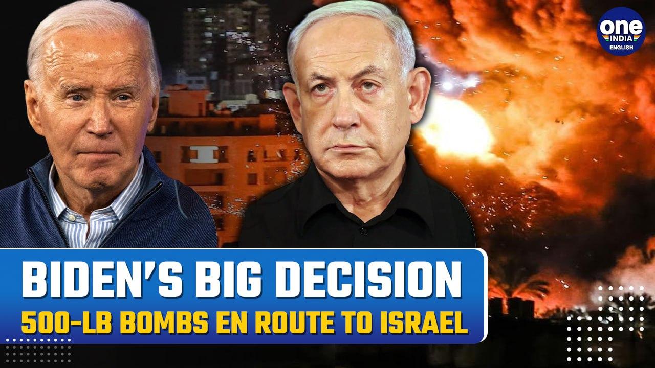 Biden’s U-turn: U.S. Sending Israel Some Heavy Bombs That Biden Had Withheld | Trouble For Rafah?
