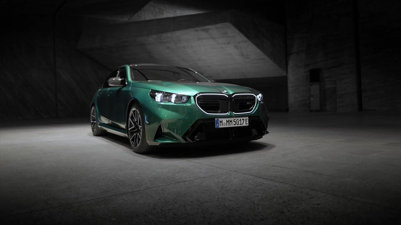 The new BMW M5 Design Preview in Studio