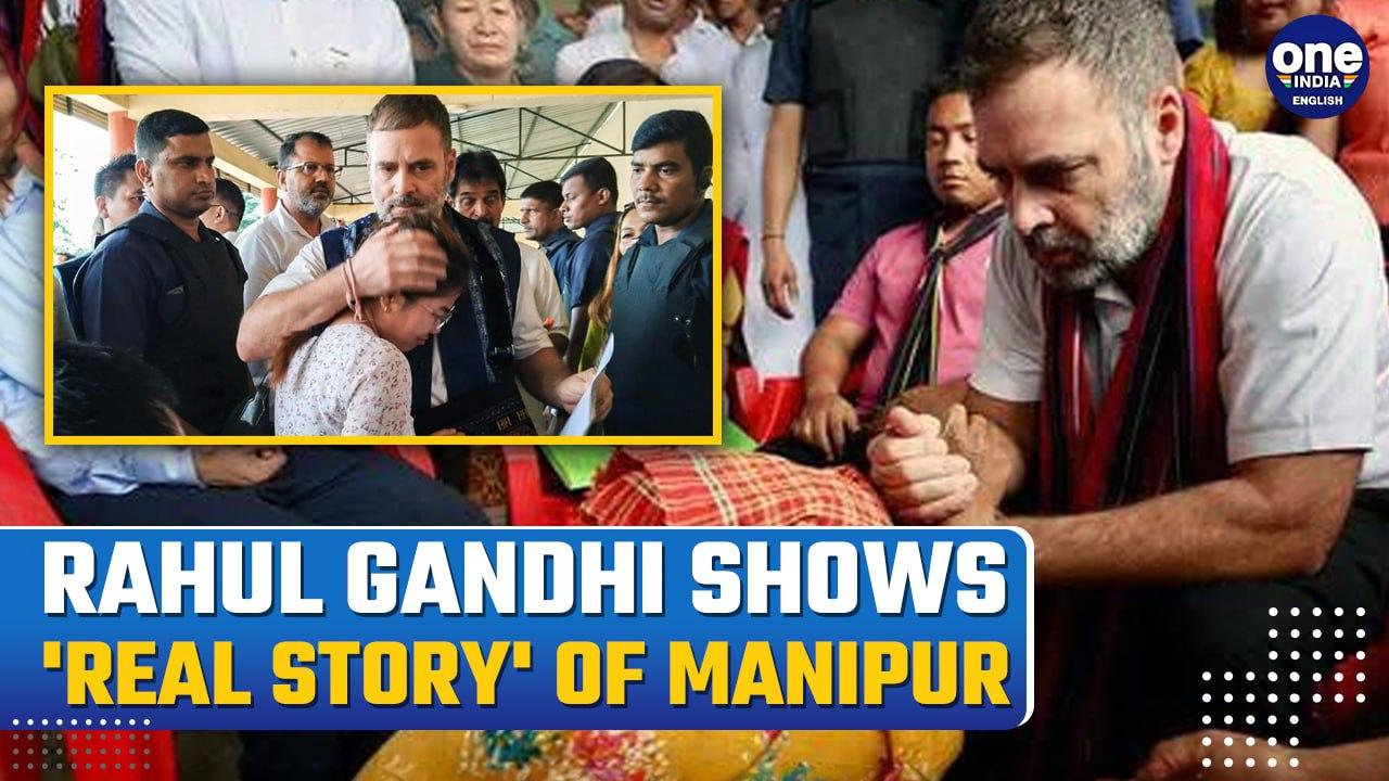 ‘Houses Burning, Lives in Danger’: Rahul Gandhi Highlights Manipur's Ground Situation | Oneindia