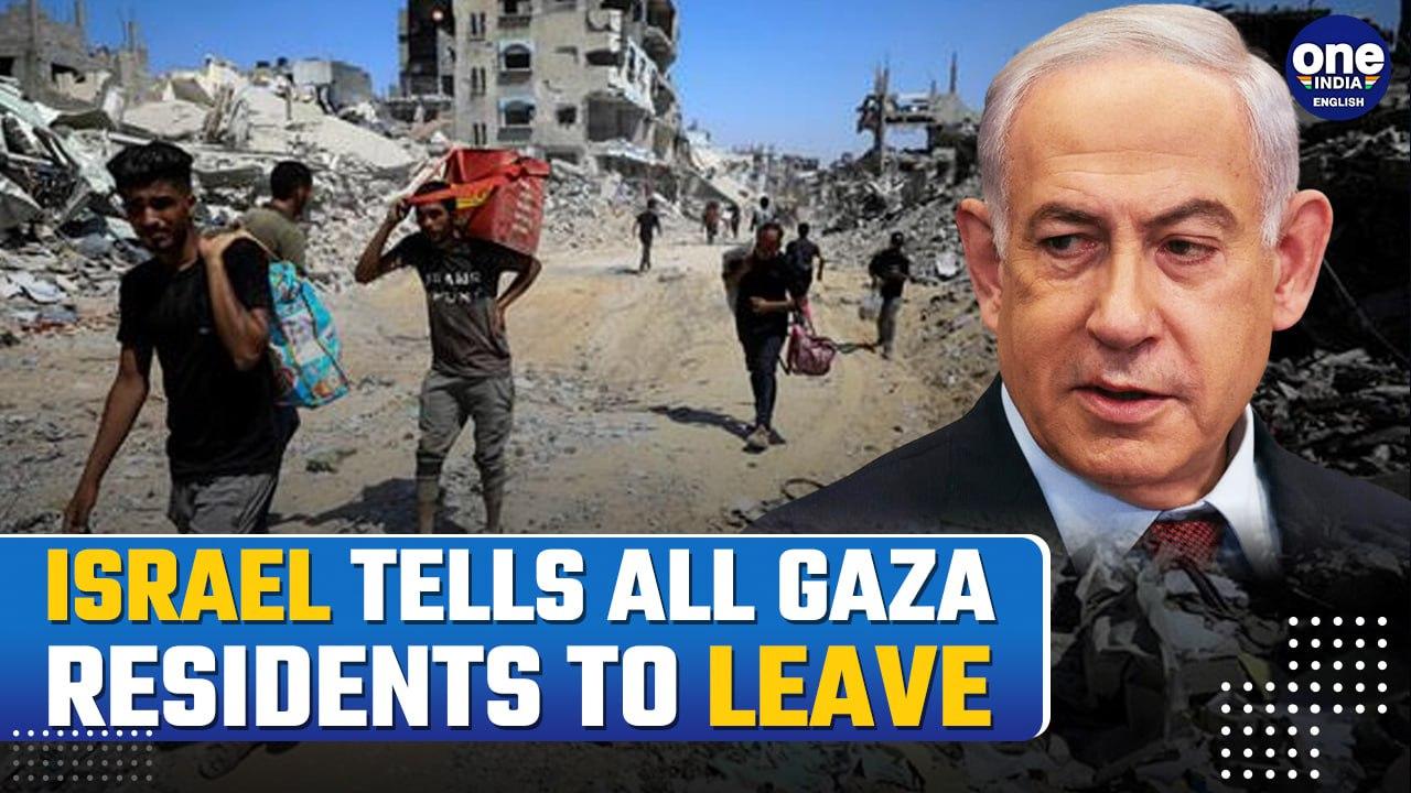 Panic In Gaza After Israel's Ultimatum: Big Action Awaited As Entire Gaza Ordered to Evacuate