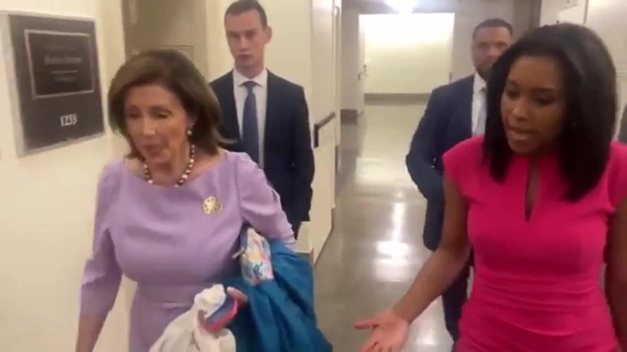 Nancy Pelosi SNAPS at ABC reporter over question about Biden dropping out