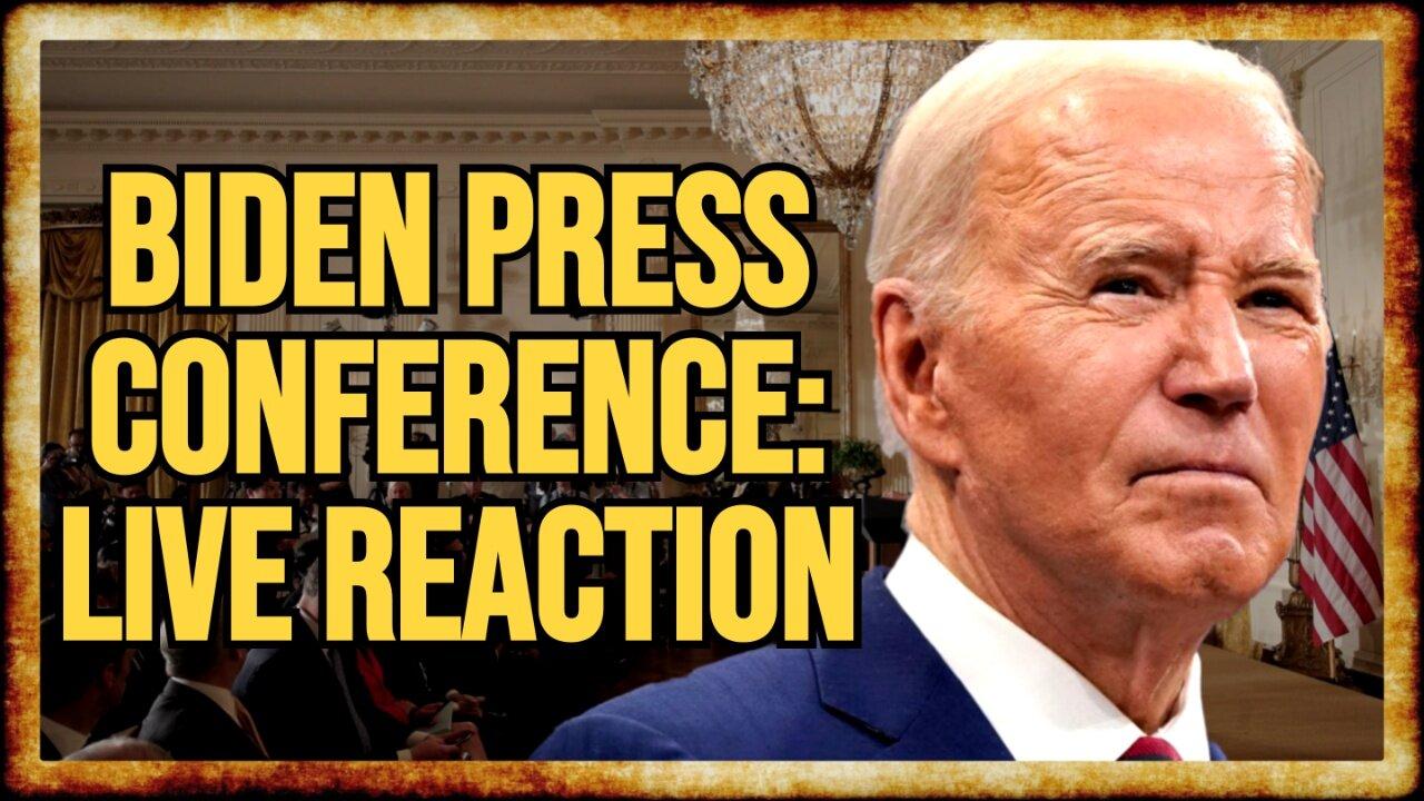 LIVE: Biden Press Conference - Reaction and Commentary