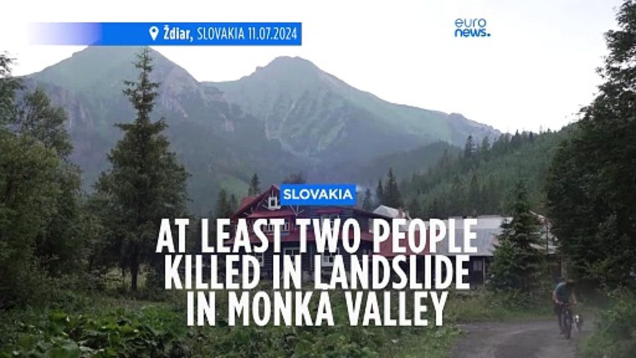 Heavy rain traps 16 tourists in Slovakia