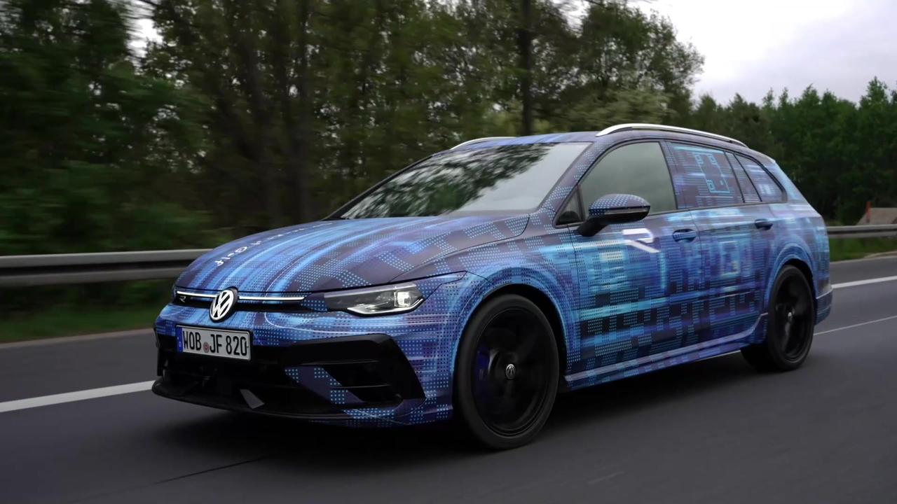 The new Volkswagen Golf R and Golf R Variant - Driving Video