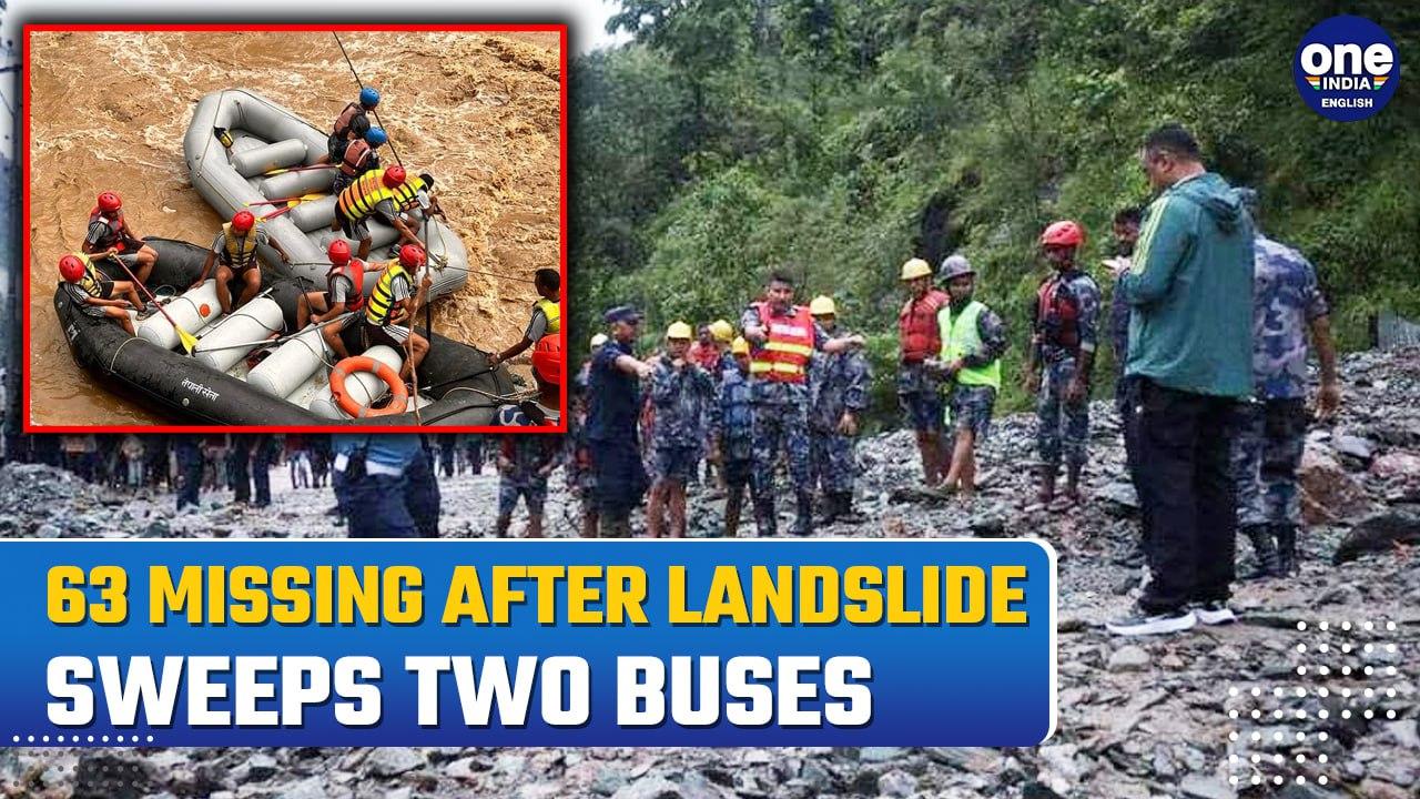 Nepal Landslide Bus Horror: 65 including 7 Indians, Swept Away After Landslide Swallows Buses