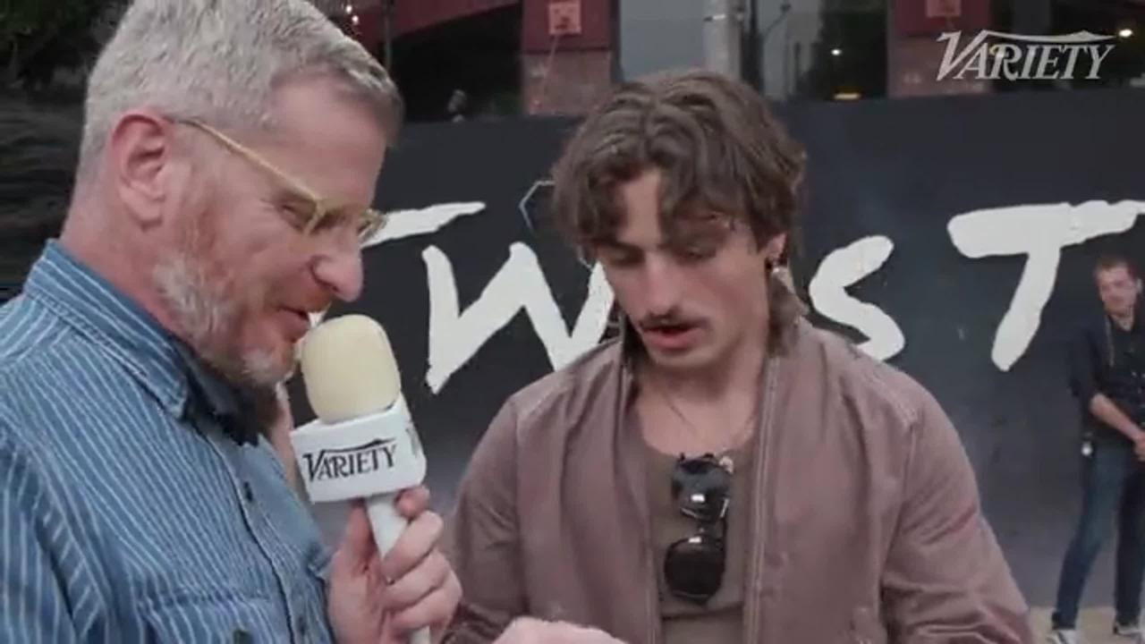 Benson Boone - Interview at the Twisters Premiere