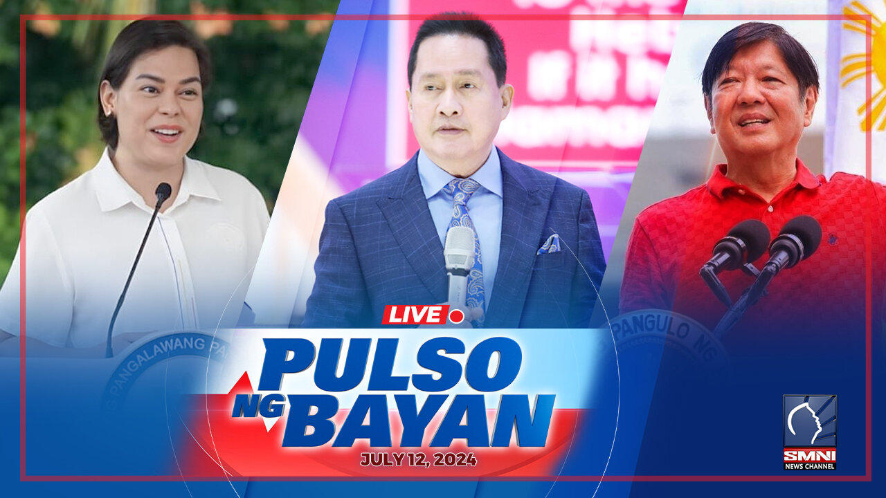 LIVE: Pulso ng Bayan kasama sina Atty. Harry Roque, Admar Vilando at Jade Calabroso | July 12, 2024