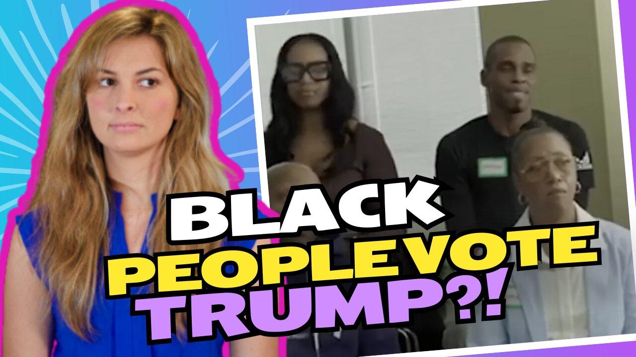 BLACK people actually like Trump? How?!