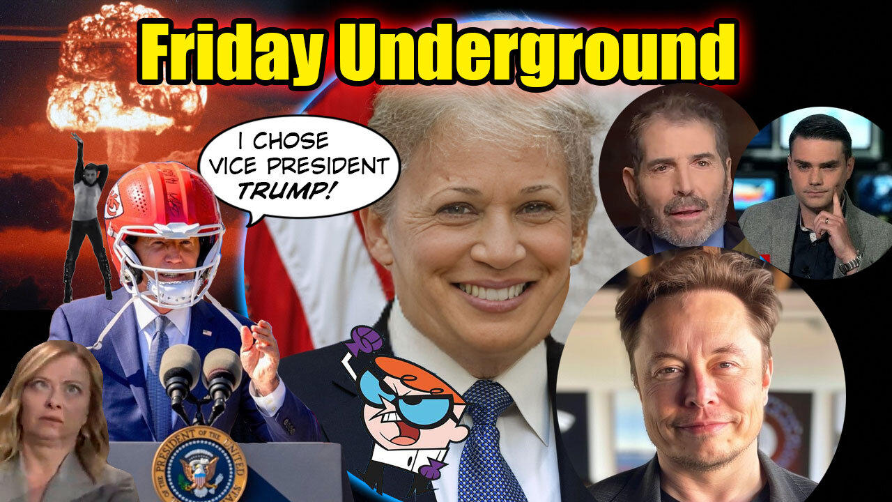 Friday Underground! Elon Fights for Freedom of Speech! Vice President Trump! And more!