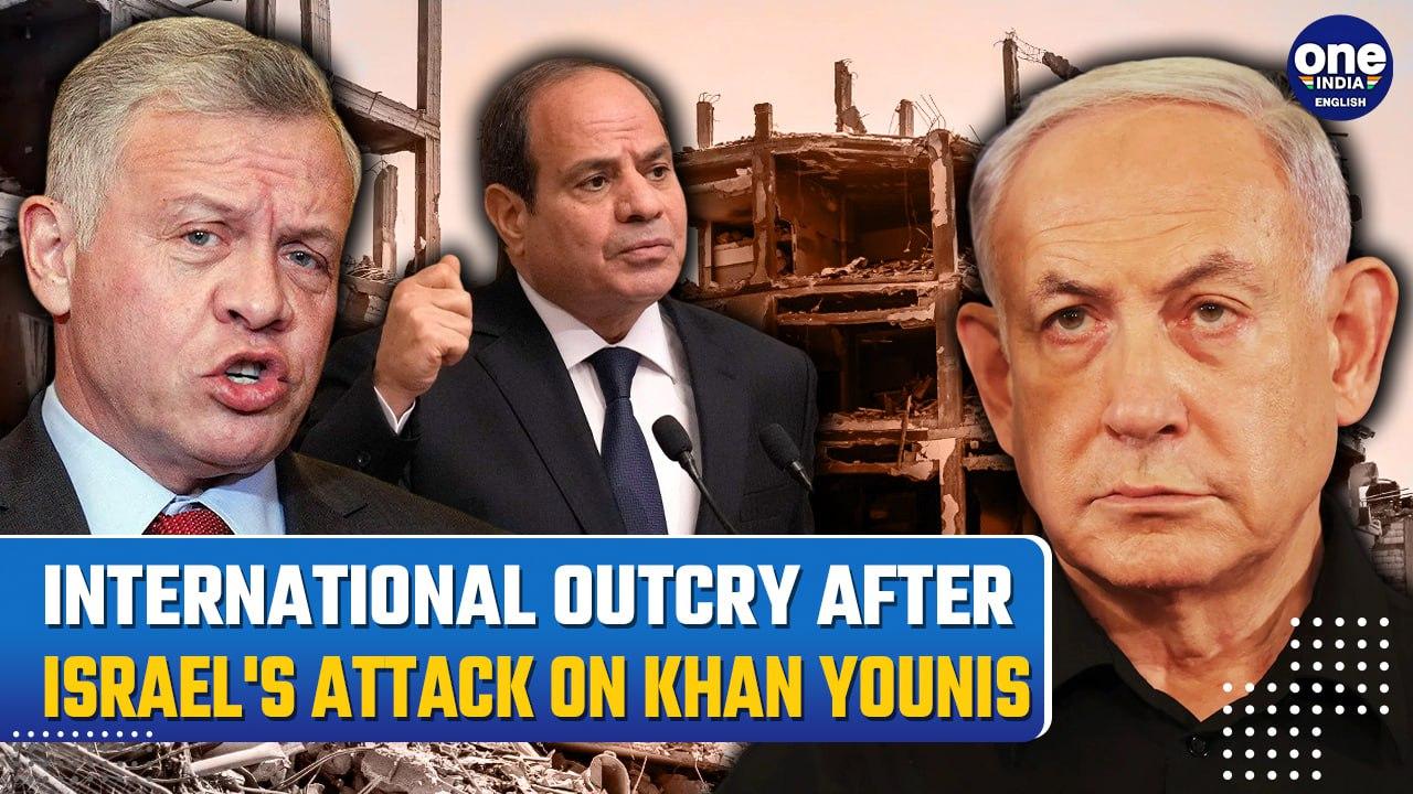 Egypt & Jordan Lead International Condemnation of Israel's Attack on Civilians in Khan Yunis, Gaza