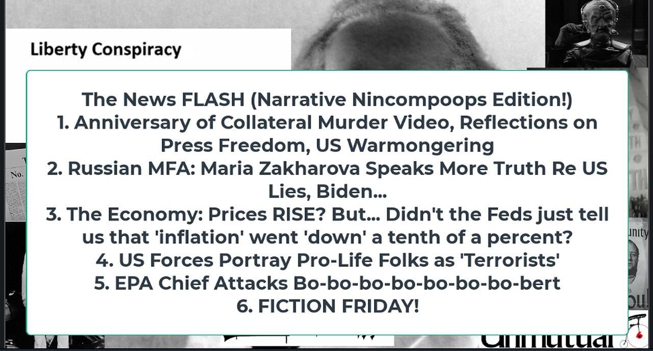 Liberty Conspiracy LIVE 7-12-24! Collateral Murder, NATO Summit, Prices RISE, Pro-Life TERROR?