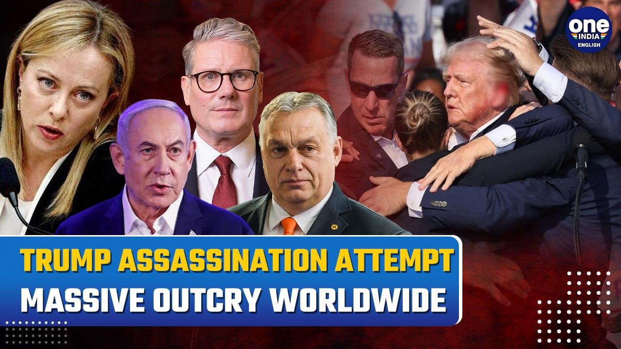 Who Was Behind Trump's Assassination Attempt?: World Leaders React After Trump’s Bloodied Shoot Out