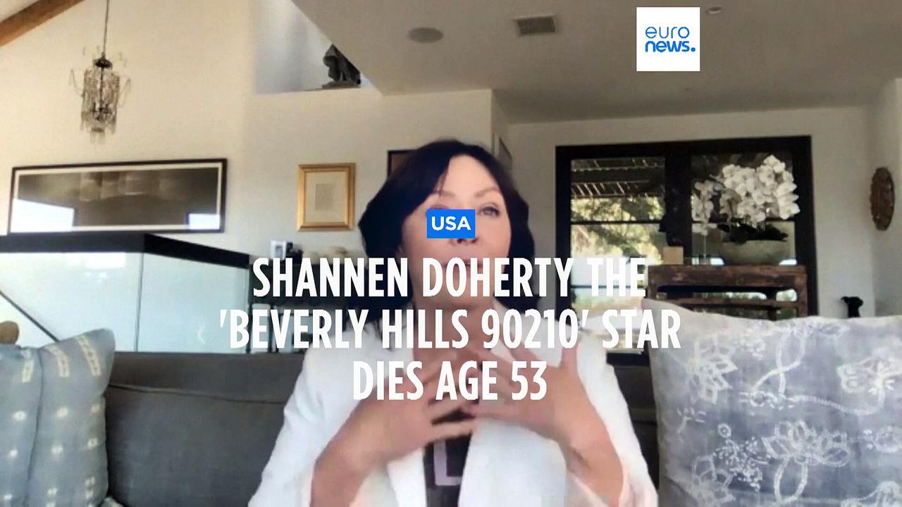 'Beverly Hills, 90210' actor Shannen Doherty dies of breast cancer