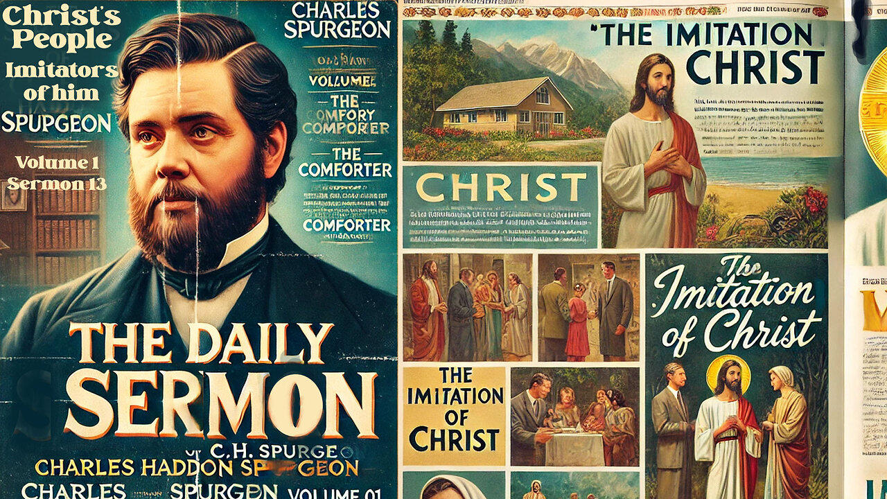 Daily Sermon "Christ's People- Imitators of Him"  Daily Inspiration Sermons of Rev. CH Spurgeon