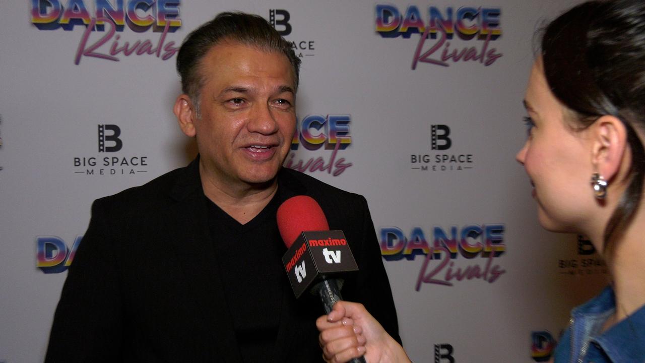 David Barrera talks “Dance Rivals” at the movie's world premiere in Los Angeles