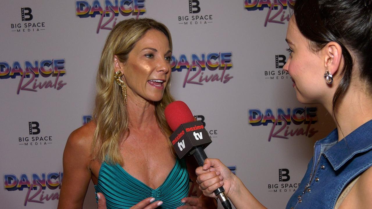 Sally LaRocca talks “Dance Rivals” at the movie's world premiere in Los Angeles