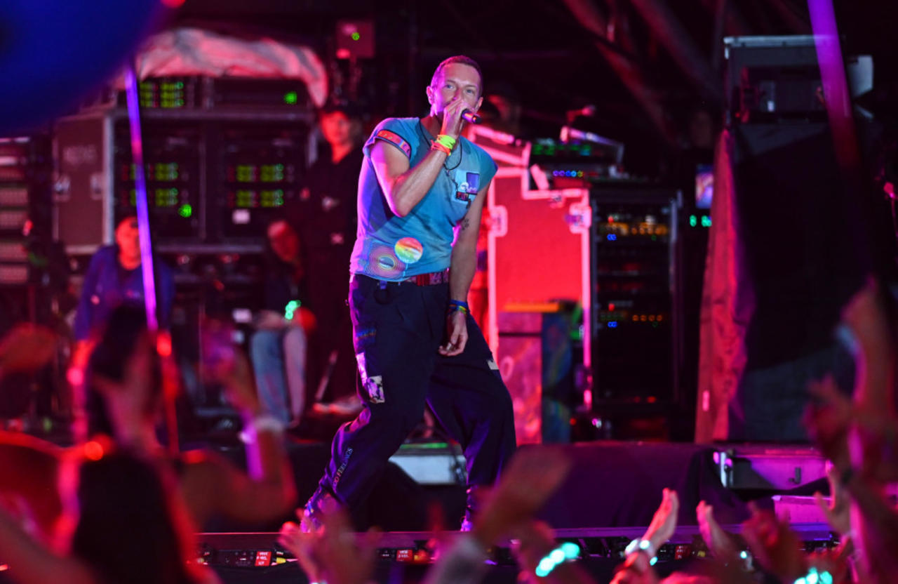Coldplay debuted 'Good Feelings' live at their Rome concert