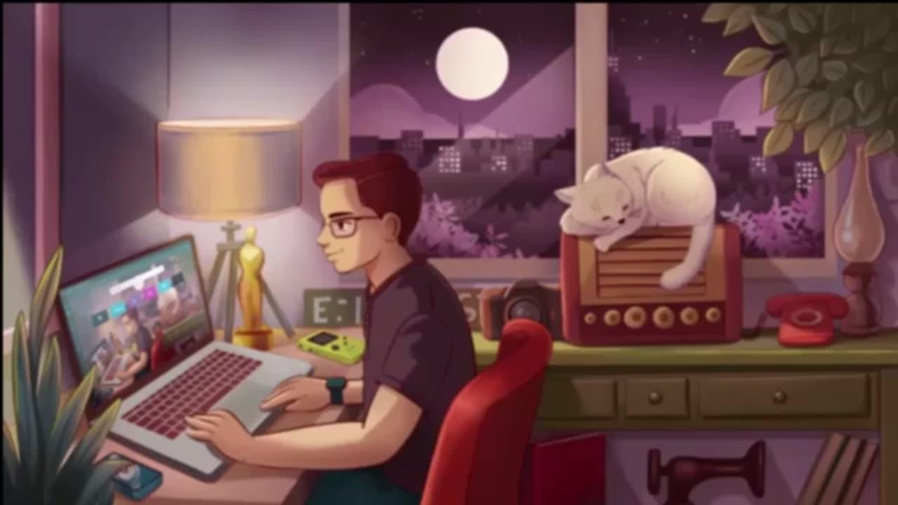 Lofi: calm, good and relaxing sound for studying and working