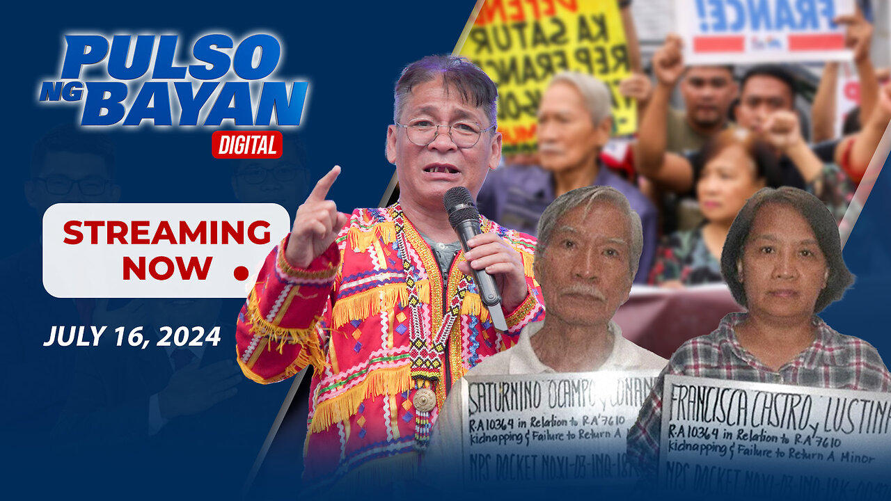 Pulso ng Bayan kasama sina Admar Vilando at Jade Calabroso | July 16, 2024