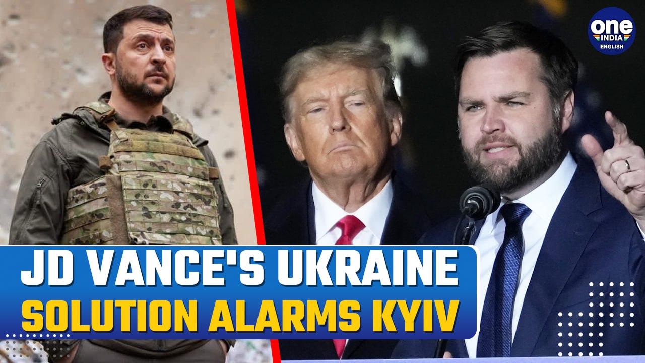 'No Support for Ukraine?': Trump’s VP Pick Vows For ‘Immediate End’ to Ukraine War| Watch