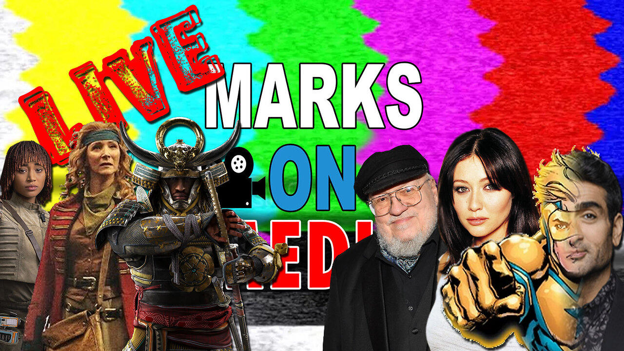 Marks on Media Live (George RR Martin Wisdom, RIP Shannen Doherty, Acolyte & Assassins Creed Doomed)