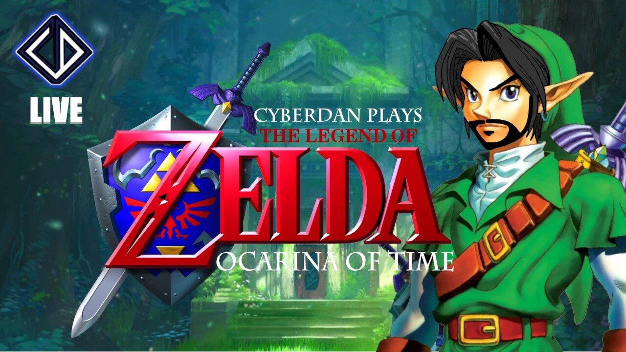 CyberDan Plays The Legend Of Zelda : Ocarina Of Time LIVE!