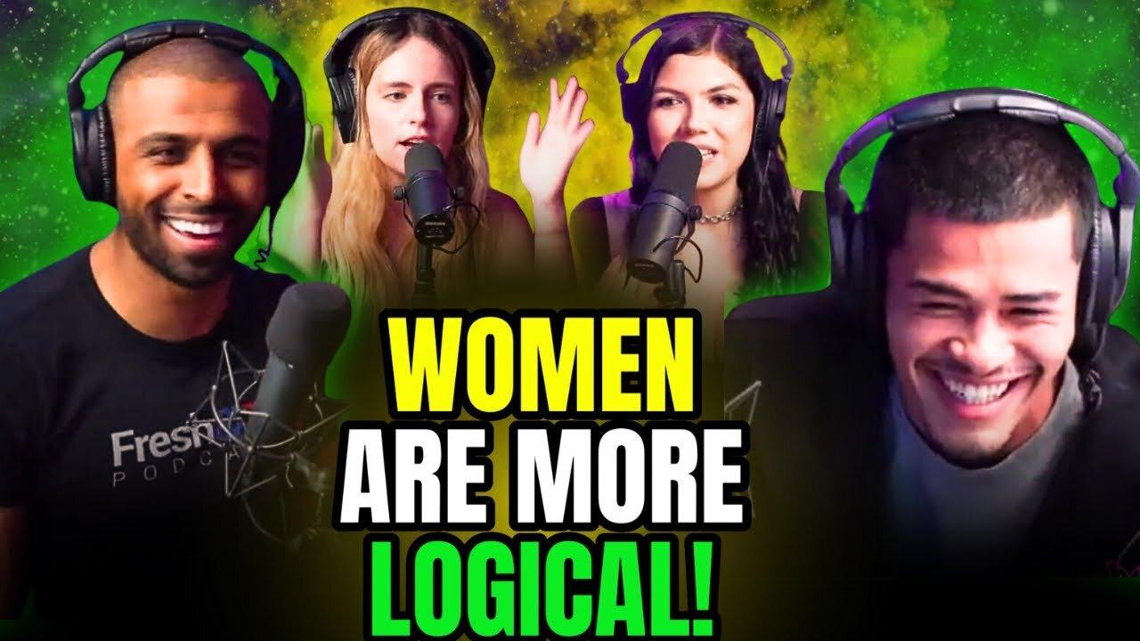 Myron and Sneako SHOCKED as Feminists Claims Women Are More LOGICAL!