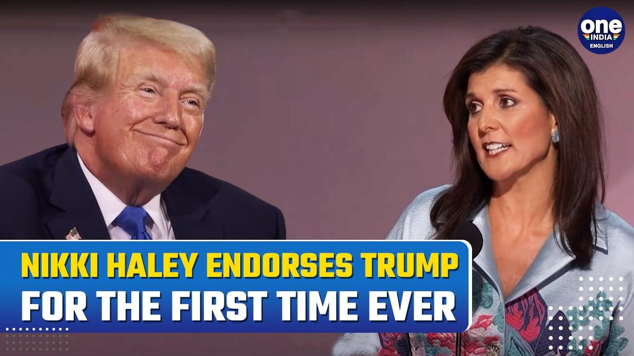 'Period..': Watch Donald Trump's Dramatic Reaction to Nikki Haley Telling Her Supporters To Back Him