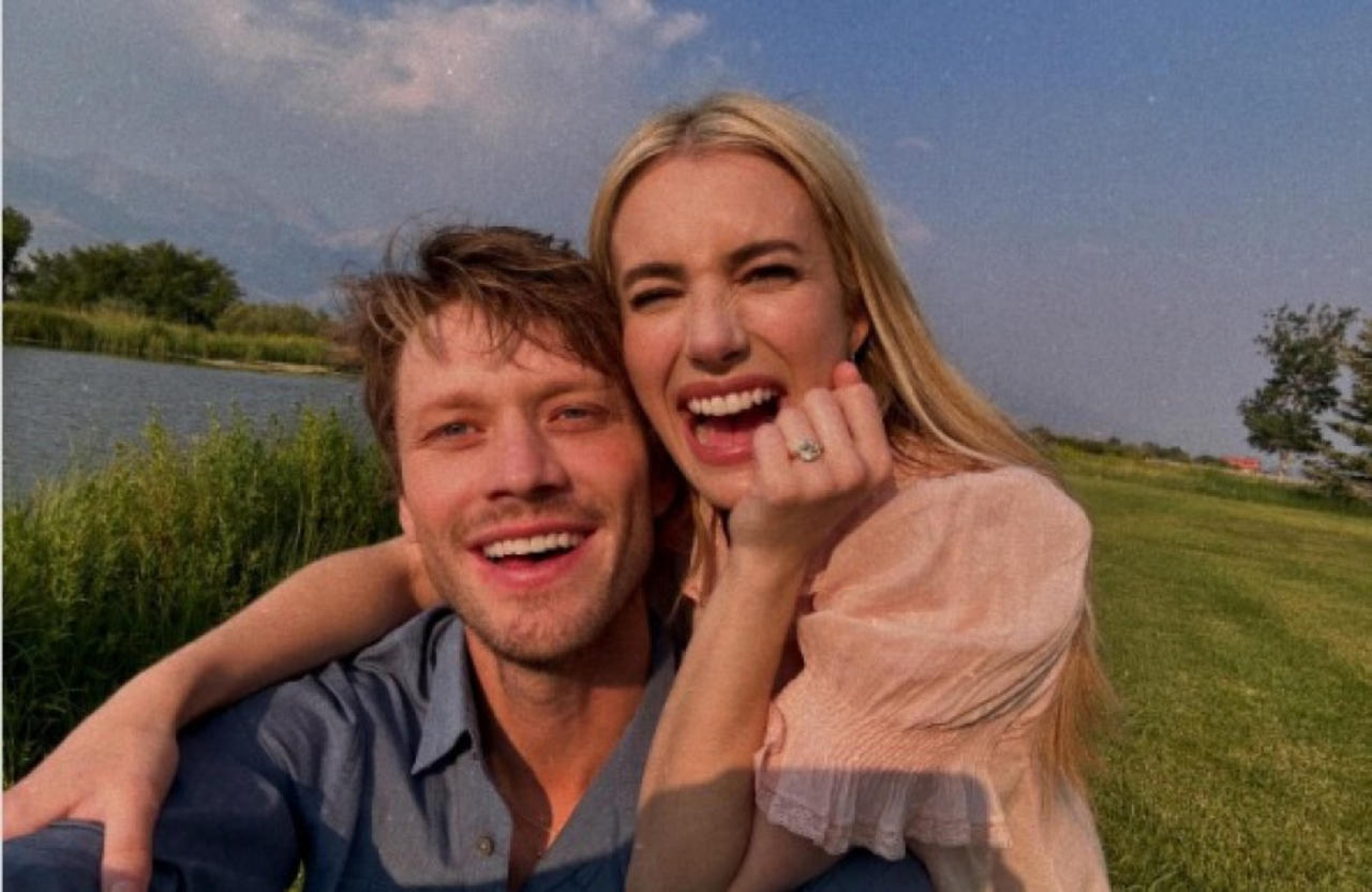 Emma Roberts is engaged to Cody John