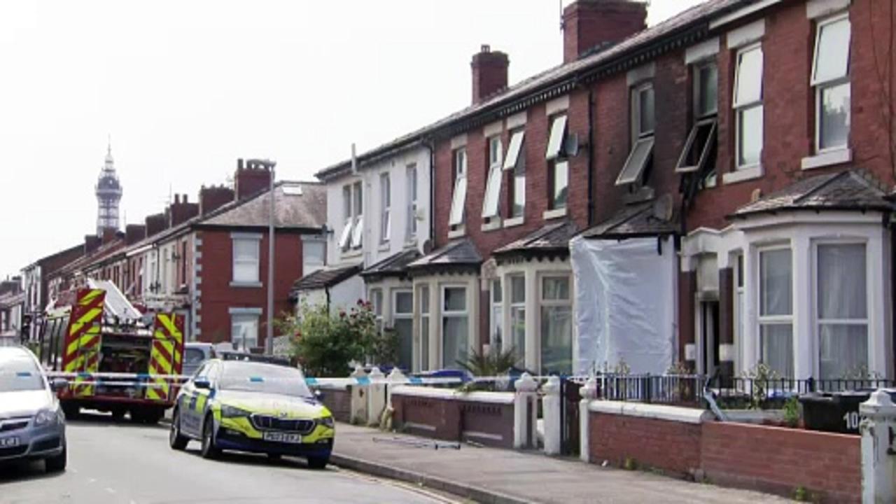 Man and woman dead after house fire in Blackpool
