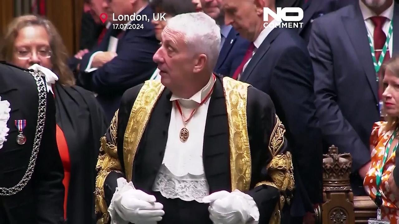 WATCH: King Charles' opening of new parliament of the United Kingdom