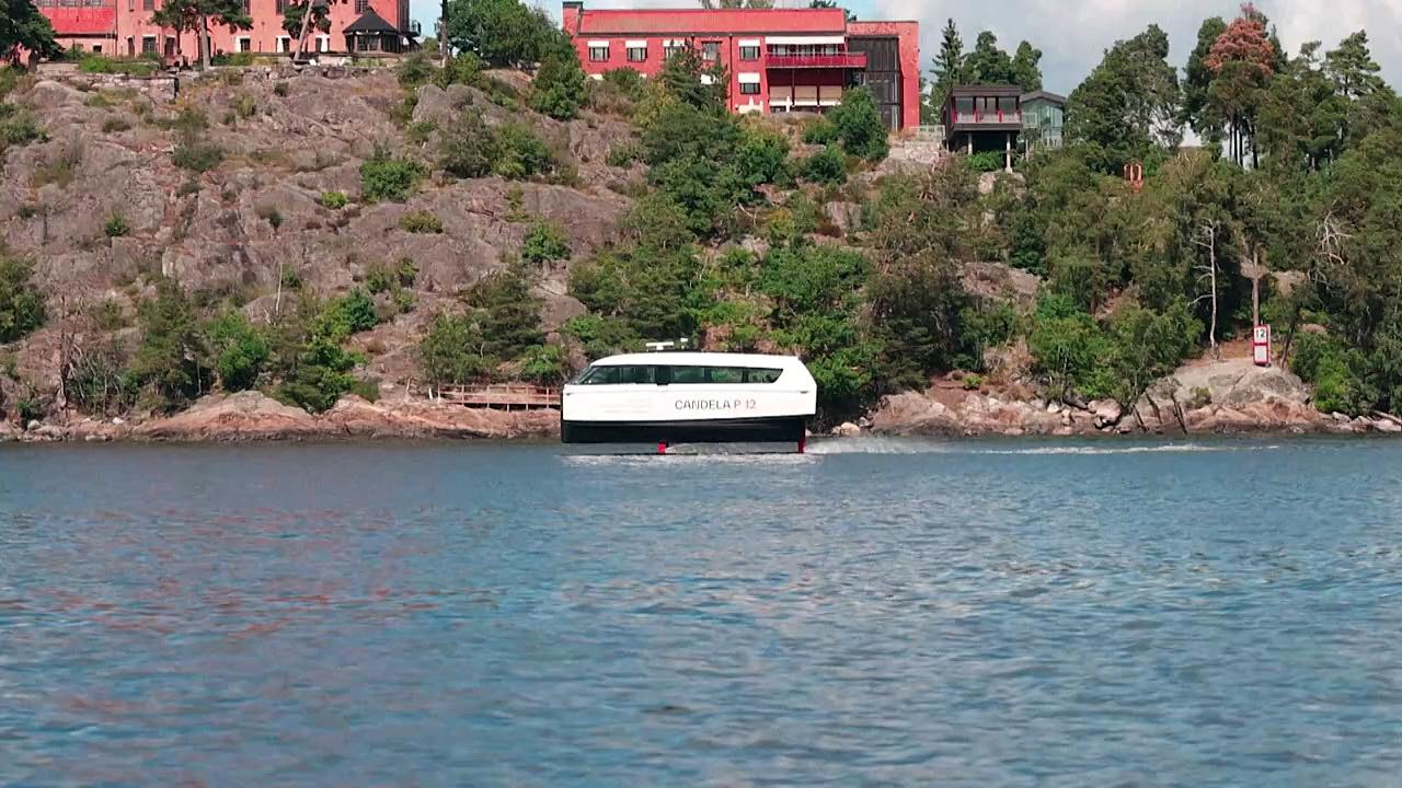 First 100% electric flying boat prepares to transport passengers in Stockholm