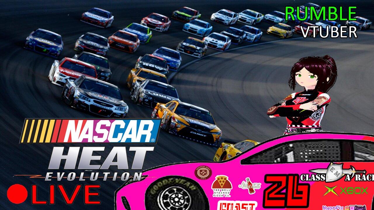 (VTUBER) - NASCAR VTUBER tries to win a Race - Nascar Heat Evolution - RUMBLE